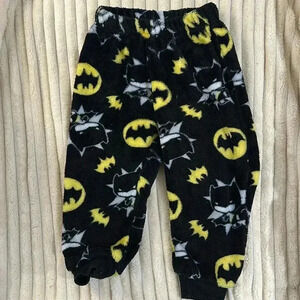 Marvel -  Batman - Plush joggers/sweatpants. Size 2T